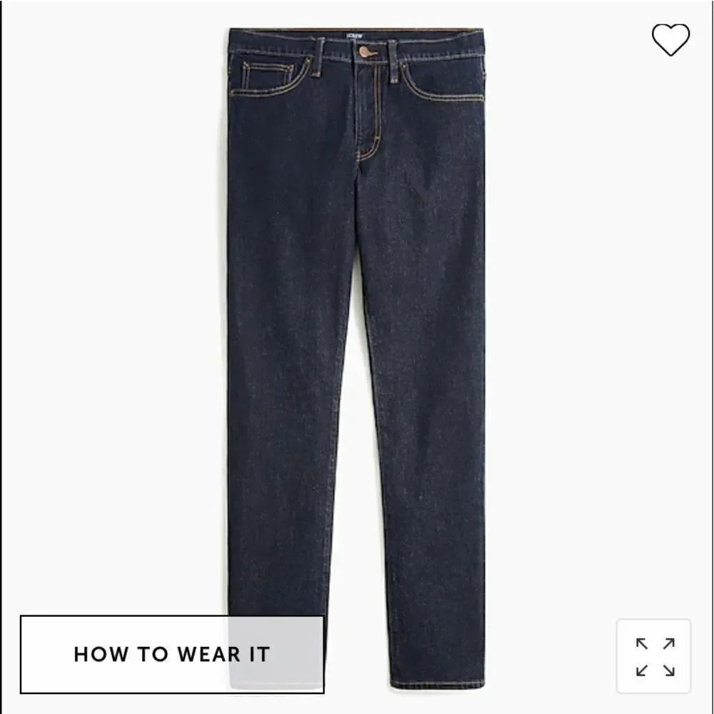 J. Crew Athletic slim-fit jean in signature flex